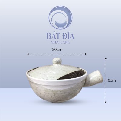 Kích thước Âu Có Tai Men Ba Màu