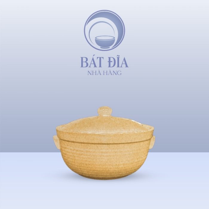 Âu Cơm Men Sứ Vàng