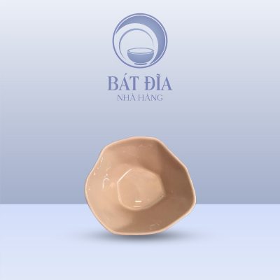 Bát Cao Men Màu Trộn Méo