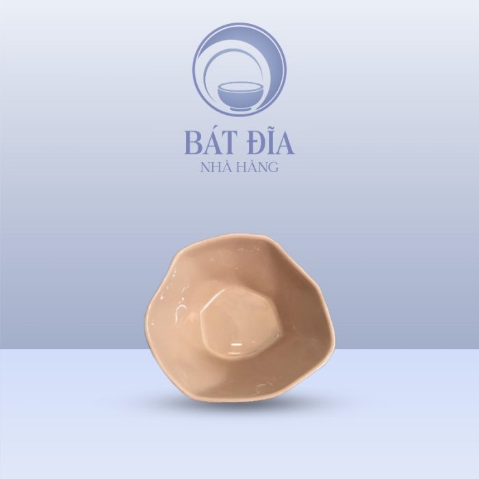 Bát Cao Men Màu Trộn Méo