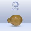 Bát Chuôi Men Gốm Nâu Đen