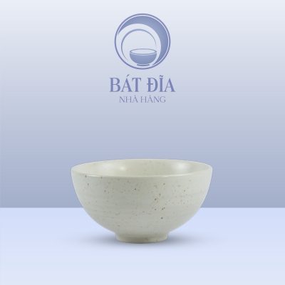 Bát Cơm Men Gốm Hoa Đào Đỏ
