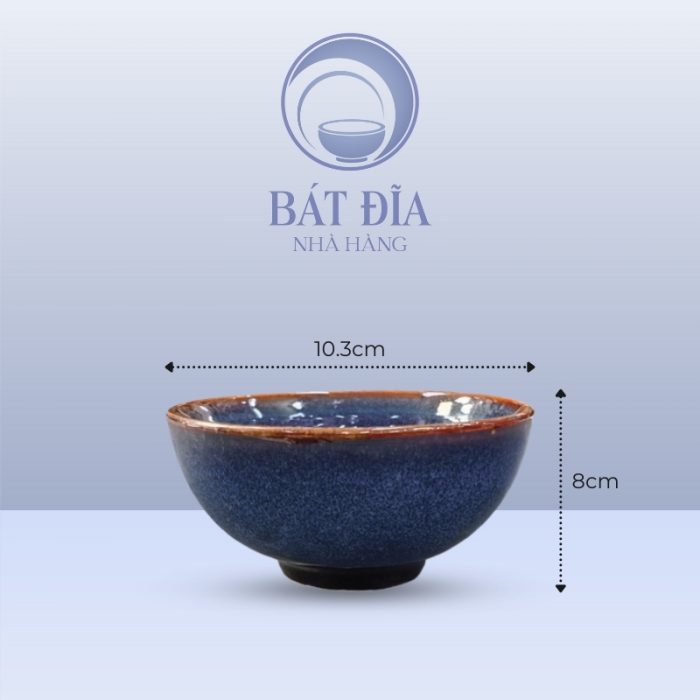 Kích thước Bát Cơm Men Hỏa Biến