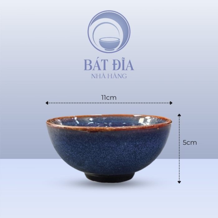 Kích thước Bát Cơm Men Hỏa Biến