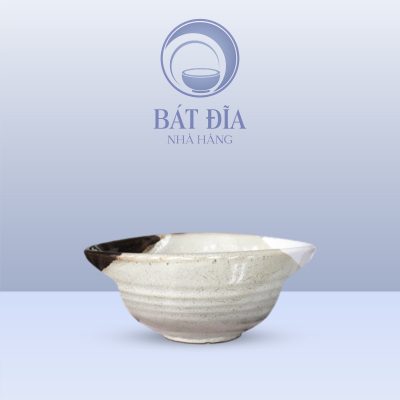 Bát cơm yêu men ba màu