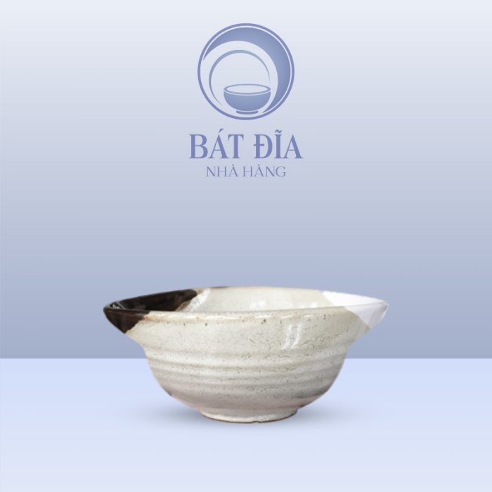 Bát cơm yêu men ba màu