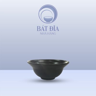 Bát Cơm Yêu Men Đen Matt