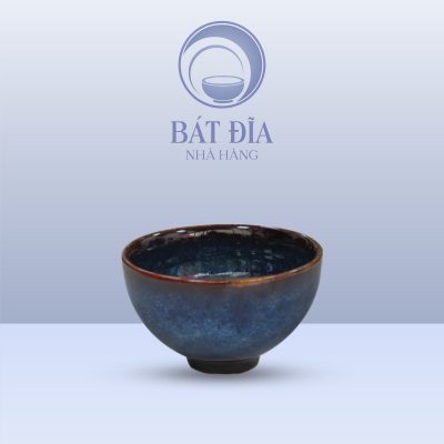 Bát Cúp Men Hỏa Biến