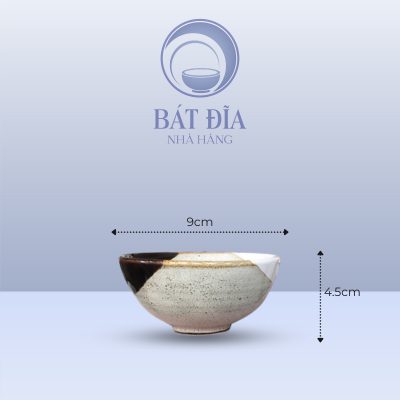 Kích thước bát mắn men ba màu