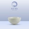 Bát Mắm Men Gốm Hoa Đào Đỏ