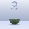 Bát Mắm Men Xanh Khắc Hoa Cúc