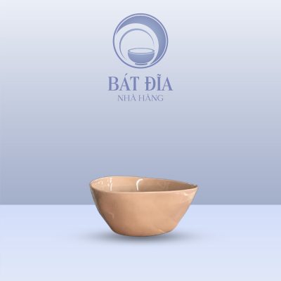 Bát Mắm Méo S1 Men Màu Trộn Méo