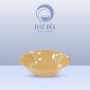 Bát Salad Tròn Men Sứ Vàng