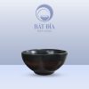 Bát Sâu Men Đen Nhật Quét Sơn