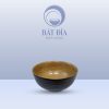Bát Soup Men Gốm Nâu Đen
