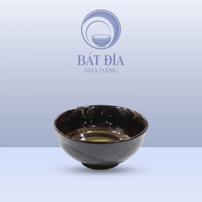 Bát Soup Men Nâu Quét