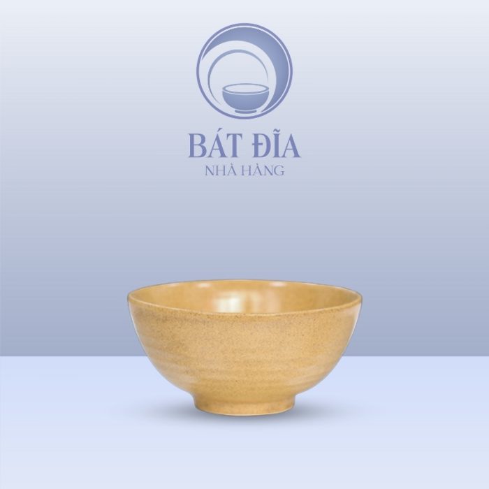 Bát Soup Men Sứ Vàng