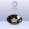 Bát Thuyền Men Nâu Quét
