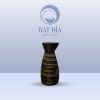 Bình Sake Men Nâu Quét