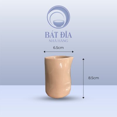 Kích thước Bình Sữa Nhỏ Men Màu Trộn Méo