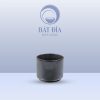 Chén Thẳng Men Đen Matt