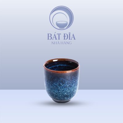 Cốc Cà Phê Men Hỏa Biến Xanh
