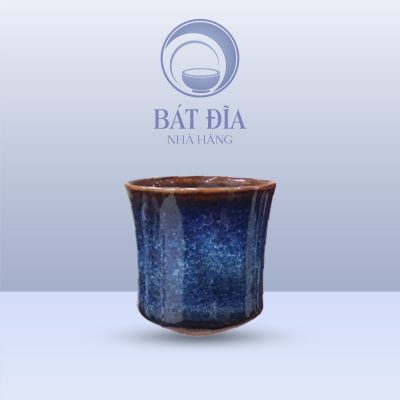 Cốc Miệng Loe Men Hỏa Biến Xanh