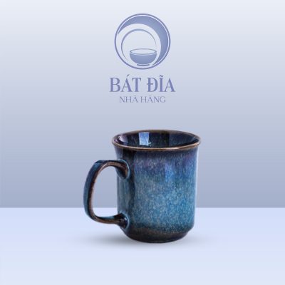 Cốc Quai Men Hỏa Biến Xanh