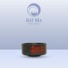 Cốc Trà Thấp Men Đen Nhật Quét Sơn
