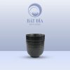 Cốc Trà Xanh Men Đen Matt