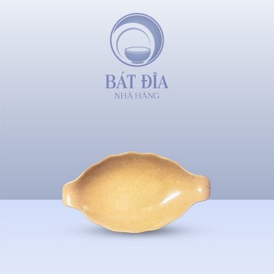 Đĩa Cá Men Sứ Vàng