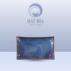 Đĩa Chữ Nhật Men Hỏa Biến Xanh