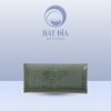Đĩa Chữ Nhật Men Xanh Khắc Hoa Cúc