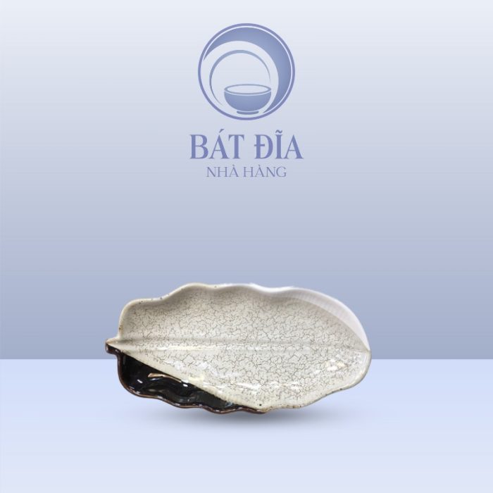 Đĩa Lá Chuối Men Ba Màu