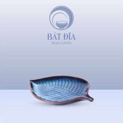 Đĩa Lá Đề Men Hỏa Biến Xanh