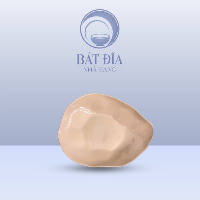Đĩa Lót Cốc Men Màu Trộn Méo