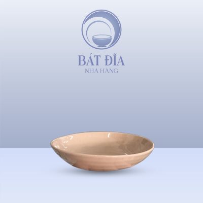 Đĩa Muối Men Màu Trộn Méo
