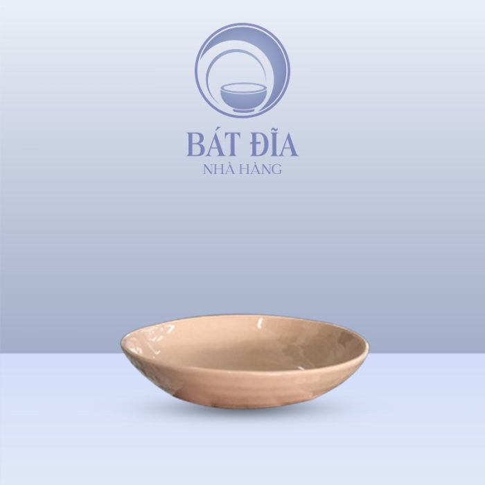 Đĩa Muối Men Màu Trộn Méo