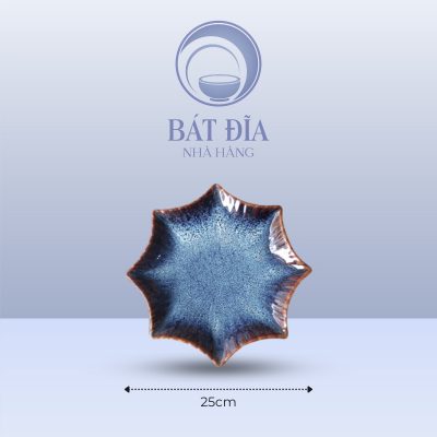 Đĩa Sao Men Hỏa Biến Xanh - 25cmx3cm