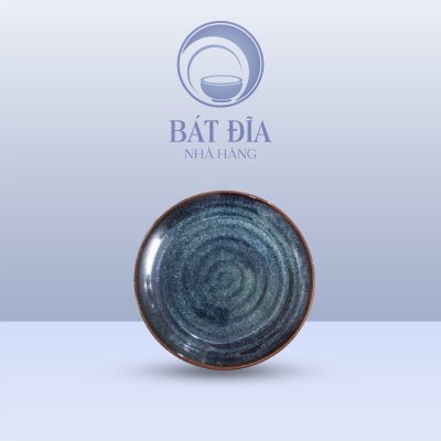 Đĩa Tròn Men Hỏa Biến Xanh