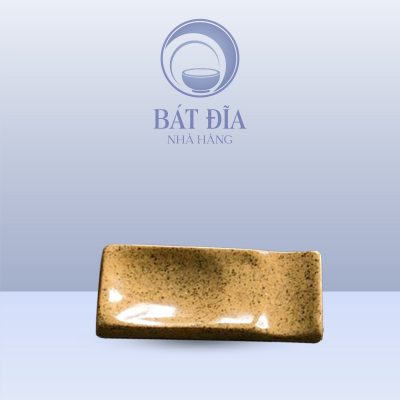 Gác Đũa (2 In 1) Men Gốm Nâu Đen
