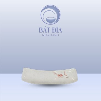 Gác Đũa Nhỏ Men Gốm Hoa Đào Đỏ