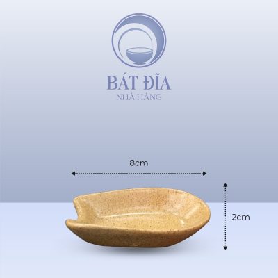 Kích Thước Gác Thìa Men Sứ Vàng
