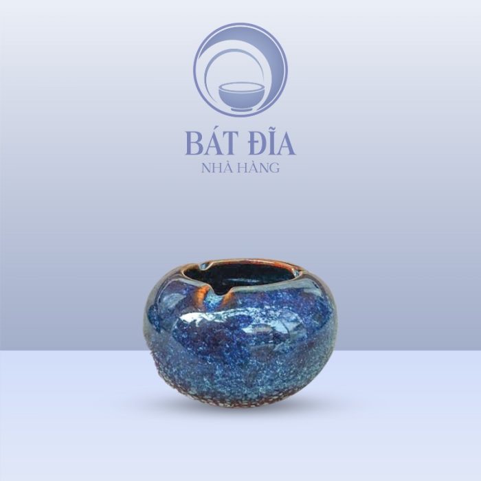 Gạt Tàn Men Hỏa Biến Xanh