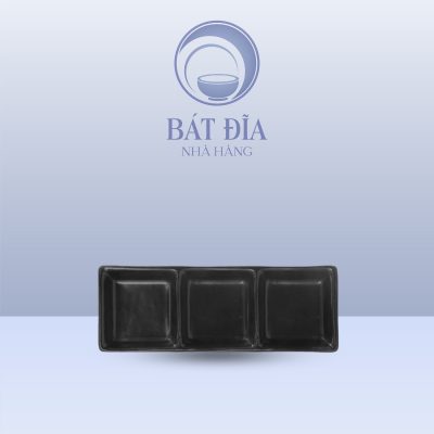Gia Vị 3 Ngăn Men Đen Matt