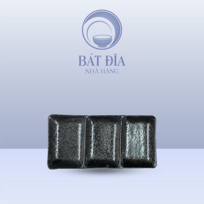 Gia Vị 3 Ngăn Men Đen Nhật Quét Sơn