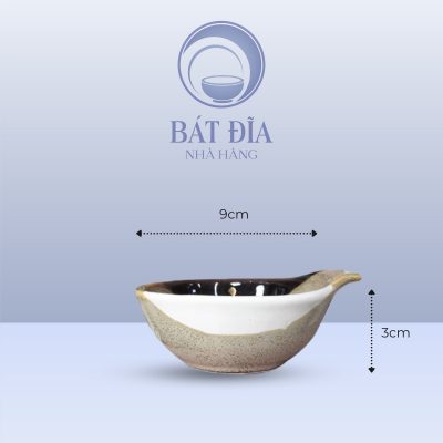 Kích thước Gia Vị Chuôi Men Ba Màu