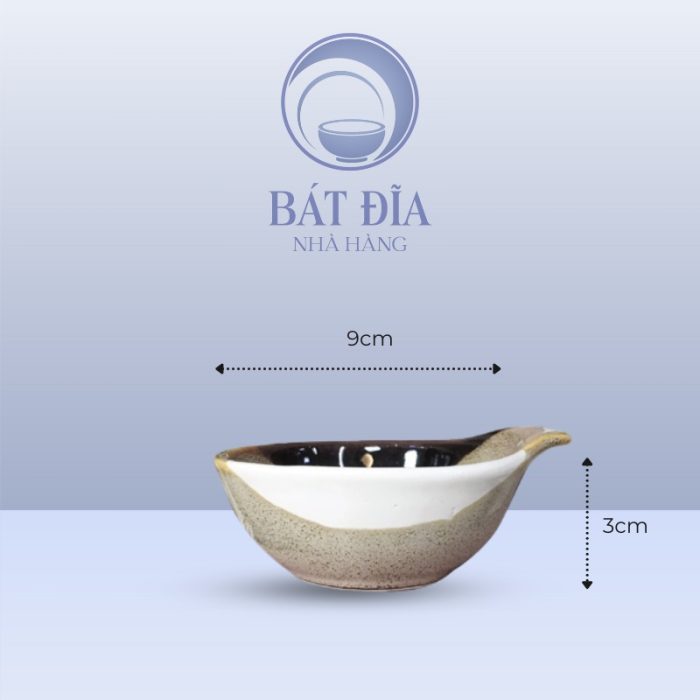 Kích thước Gia Vị Chuôi Men Ba Màu