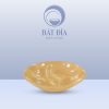 Gia Vị Ô Van 2 Ngăn Men Sứ Vàng