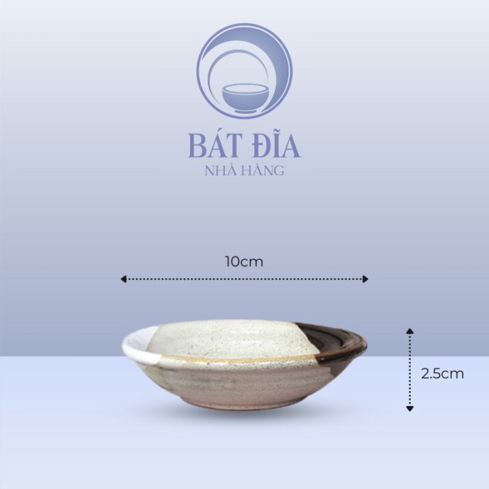 Kích thước Gia Vị Tròn Men Ba Màu